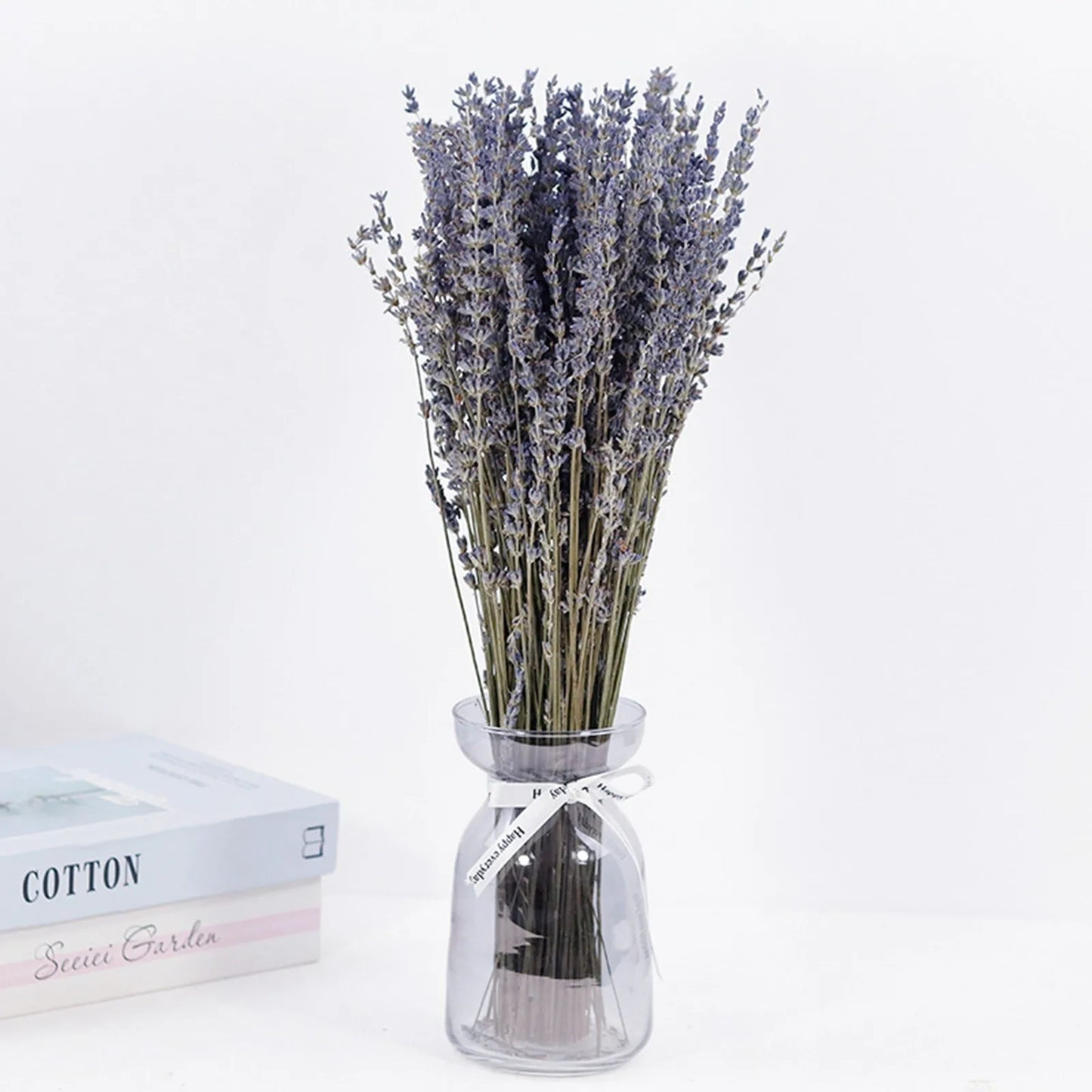 Dried Lavender Flower Bouquet | Natural Aromatherapy Home Decor | Winter Wedding Decorations | Decorative Floral Arrangement