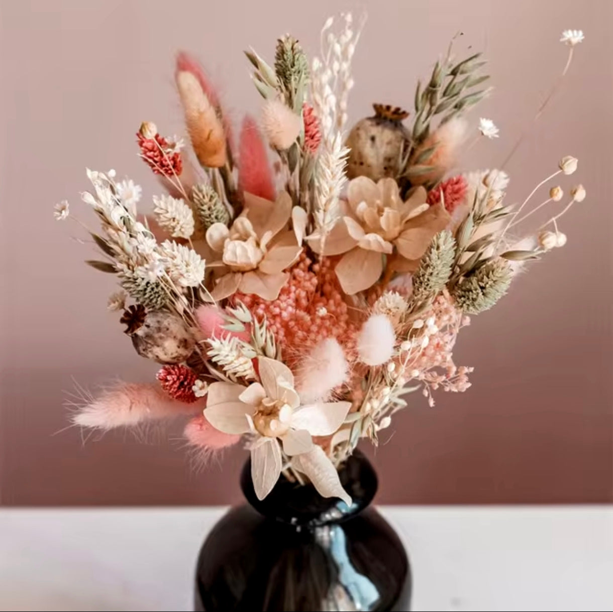 Eternal Boho Bloom – 30cm Premium Dried Flower Bouquet for Décor & Gifts